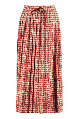 Pleated skirt-0